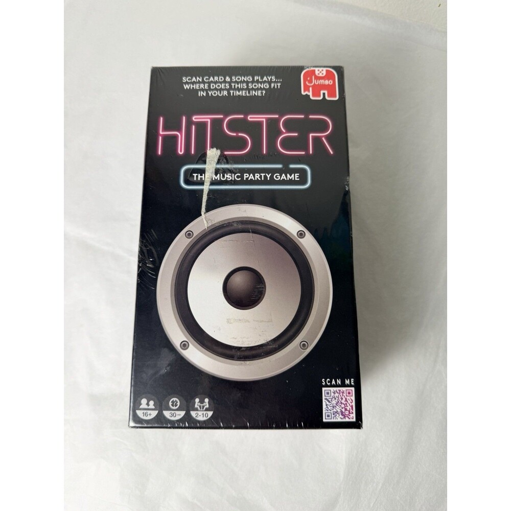 Sealed Hitster Music Game: Perfect for Adult & Family Game Nights Free Ship.New!